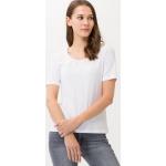Reduzierte Kurzärmelige Brax Cora T-Shirts aus Jersey für Damen Größe M 