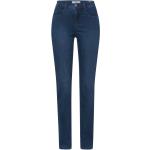 Blaue Brax Mary 5-Pocket Jeans aus Denim für Damen Größe L 