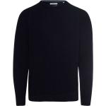 Reduzierte Marineblaue Unifarbene Brax Modern Rundhals-Ausschnitt Rundhals-Pullover für Herren Größe XL 