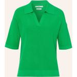 Grüne 3/4-ärmelige Brax Damensweatshirts aus Viskose Größe XL 