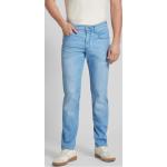 Hellblaue Brax Cadiz Slim Fit Jeans aus Baumwollmischung für Herren Weite 33, Länge 30 