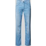 Hellblaue Brax Cadiz Slim Fit Jeans aus Baumwollmischung für Herren Größe XXL Weite 34, Länge 30 