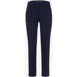 Marineblaue Brax Maron Slim Fit Jeans aus Polyamid für Damen 
