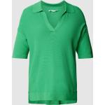 Hellgrüne Brax V-Ausschnitt Blusenshirts & Schlusen aus Viskose für Damen Größe L 