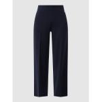Reduzierte Marineblaue Brax Maine Palazzo-Hosen aus Polyamid für Damen Größe L 