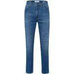 Blaue Brax Cadiz Skinny Jeans aus Baumwolle für Herren Größe XS Weite 34, Länge 34 