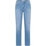 Blaue Brax Cadiz Slim Fit Jeans aus Denim für Herren Weite 35, Länge 32 