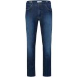 Blaue Casual Atmungsaktive Brax Cooper Slim Fit Jeans mit Reißverschluss aus Baumwollmischung für Herren Größe XXL Weite 36, Länge 30 für den für den Sommer 