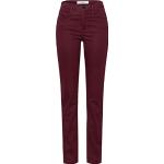 Burgundfarbene Brax Mary Slim Fit Jeans aus Denim für Damen Größe M für den für den Winter 