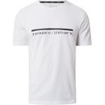 Reduzierte Weiße Brax T-Shirts aus Baumwolle für Herren Größe XL 