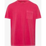 Rote Brax Shirts mit Tasche aus Jersey für Herren Größe 5 XL 