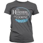 Breaking Bad Heisenberg Institute Of Cooking Girly T-Shirt Damen Dark-Grey
