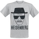 Breaking Bad T-Shirt - Heisenberg - S bis XXL - für Männer - Größe XXL - grau - Lizenzierter Fanartikel