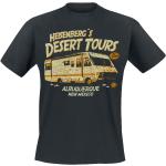 Breaking Bad T-Shirt - Heisenberg's Desert Tours - S - für Männer - Größe S - schwarz - Lizenzierter Fanartikel