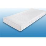 Weiße Breckle Tonnentaschenfederkern-Matratzen aus Polyester 90x200 mit Härtegrad 2 