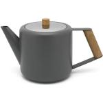 Bredemeijer Teekanne Duet Design Boston 1,1 Liter in Farbe grau satiniert