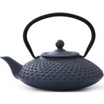 Blaue Asiatische Bredemeijer Xilin Teekannen aus Edelstahl 