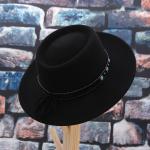 Schwarze Vintage Trilbies & Fedora-Hüte 57 für Damen für den für den Herbst 