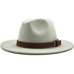 Weiße Elegante Panamahüte 58 für Herren für den für den Frühling 