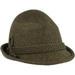 Olivgrüne Trilbies & Fedora-Hüte aus Wolle 57 für Herren Größe XL 