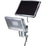 Silberne Brennenstuhl Sol LED Solarleuchten aus Aluminium schwenkbar 