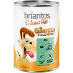 Briantos Delicious Paté “The Garfield Movie” Sonderedition - Lamm und Karotten (400g - Einzeldose)