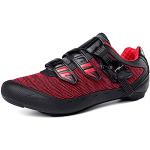 Rote MTB Schuhe mit Schnalle leicht für Herren Größe 43 