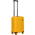 Gelbe Bric's Handgepäck-Trolleys & Kabinentrolleys mit Reißverschluss aus Kunststoff S - Handgepäck 