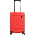Rote Bric's Trolleys mit 4 Rollen aus Kunststoff für Herren S - Handgepäck 