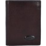 Braune Elegante Bric's Brieftaschen aus Leder mit RFID-Schutz für Herren klein 