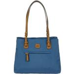 Reduzierte Marineblaue Bric's X-Bag Damenschultertaschen & Damenshoulderbags mit Reißverschluss aus PVC 