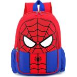 Reduzierte Rote Spiderman Schulrucksäcke aus Polyester gepolstert für Kinder zum Schulanfang 