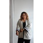 Bridge&Tunnel Nachhaltige Kimono-Jacken aus Leinen für Damen Größe XXL 