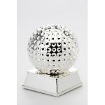 Briefbeschwerer, Trophäe Golfball auf Sockel H 11,0 cm D 7,0 cm versilbert Anlaufgeschützt 4251561602028 (6034ver)