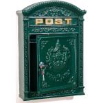 Grüne Antike aubaho Briefkästen & Postkästen mit Wandhalterung 