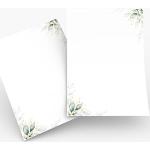 Reduziertes Grünes Designpapier DIN A4, 120g, 100 Blatt aus Papier 