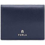 Blaue FURLA Brieftaschen aus Leder für Damen klein 
