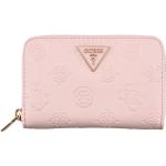 Rosa Brieftaschen mit Reißverschluss für Damen 