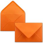 Orange Einladungskarten & Einladungen DIN C5 50-teilig 