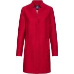 Reduzierte Rote Unifarbene Brigitte von Schönfels Maxi Stehkragen Kapuzenmäntel mit Kapuze für Damen Größe XL für den für den Herbst 