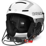 BRIKO Slalom Multi Shiny White-silver - Skihelm - Weiß/Grau/Schwarz - EU 60