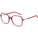 Rote HUGO BOSS HUGO Brillenfassungen aus Stahl für Damen 