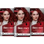 Brillance Intensiv-Color-Creme 872 Intensivrot (160 ml), dauerhafte Haarfarbe mit Diamant-Glanz und Pflege-Conditioner, für 10 Wochen Farbintensität