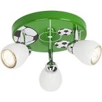 Reduzierte Grüne Moderne Brilliant Kinderzimmer-Deckenlampen aus Metall schwenkbar GU10 