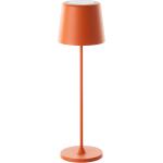 Orange Brilliant Runde LED Tischleuchten & LED Tischlampen aus Kunststoff dimmbar Energieklasse mit Energieklasse D 