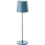 Blaue Moderne Brilliant LED Tischleuchten & LED Tischlampen matt mit USB Anschluss Energieklasse mit Energieklasse D 