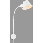 Reduzierte Weiße Briloner Nachttischlampen & Nachttischleuchten schwenkbar E27 