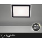 Briloner Leuchten LED Panel »7153-415«, schwarz, LED, Deckenlampe, schwarz