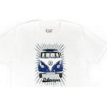 Blaue Volkswagen / VW Bulli / T1 Doppelkragen T-Shirts mit Automotiv aus Baumwolle für Herren Größe XXL 