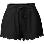 Schwarze Vintage Baggy-Pants & Baggy-Hosen für Damen Größe 5 XL für den für den Herbst 